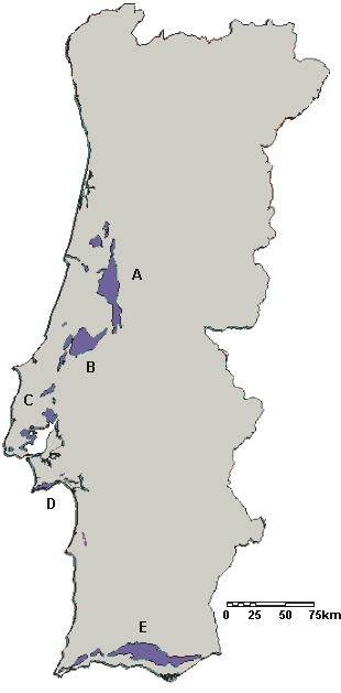 Maciços calcários em Portugal